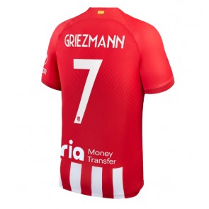 Atletico Madrid Antoine Griezmann #7 Replica Home Stadium Shirt 2023-24 Short Sleeve